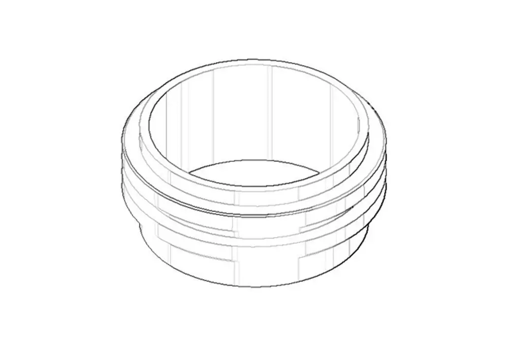 DORNBRACHT Ring ERSATZTEILE 092810109 D. 38,8 x 17 mm roh vernickelt, 092810109-07 Galeriebild 1